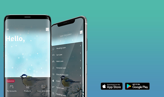 Download My BLF and enjoy an optimized digital banking experience. 